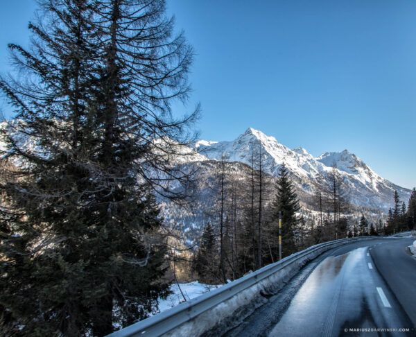 Przełęcze Bernina, Julier, Maloya.