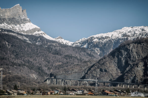 Z Aosty do Beauford przez Tunel pod Mont Blanc.