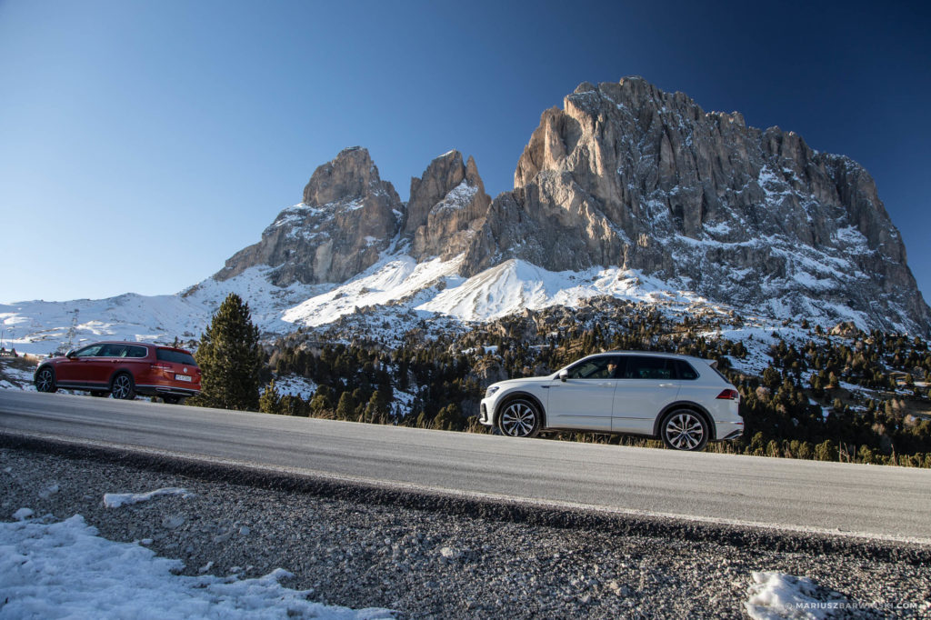 Sellaronda zza kierownicy – Dolomity.