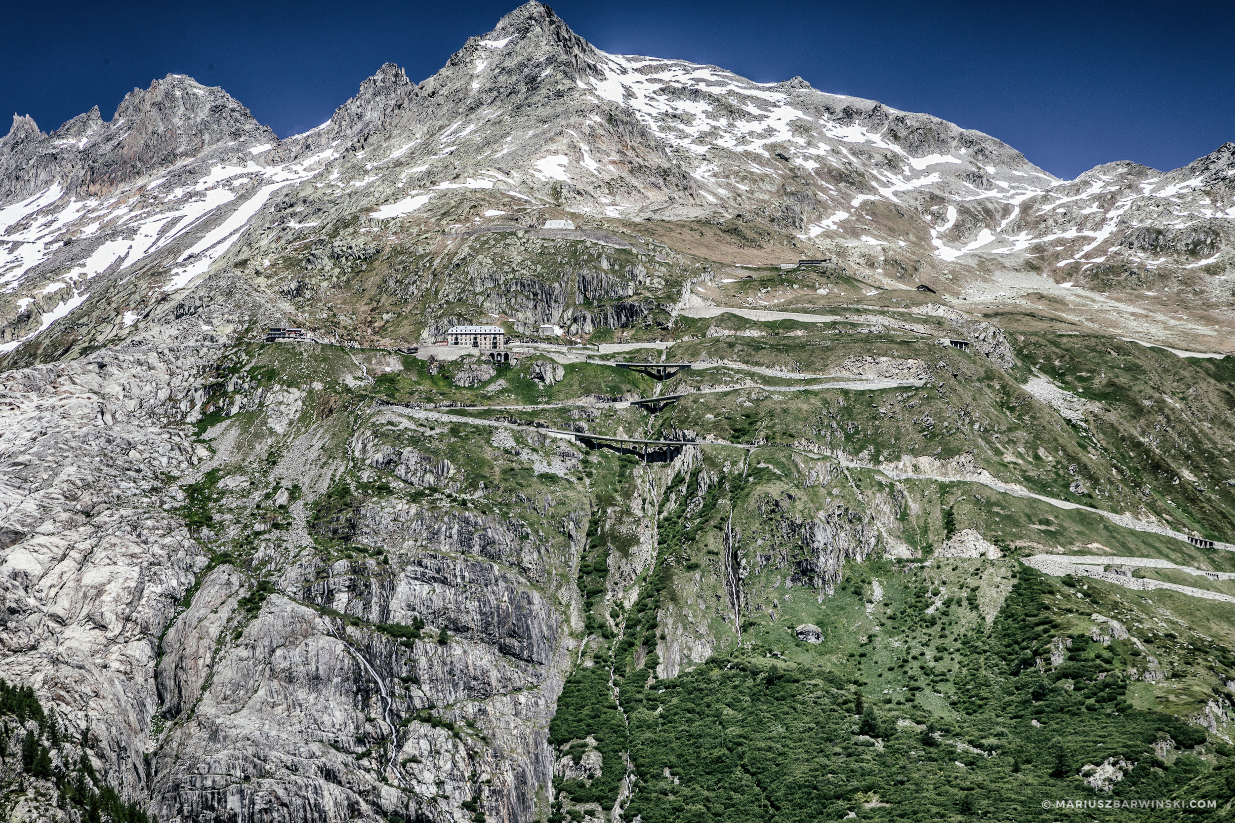 Śladami Jamesa Bonda – Furka Pass.