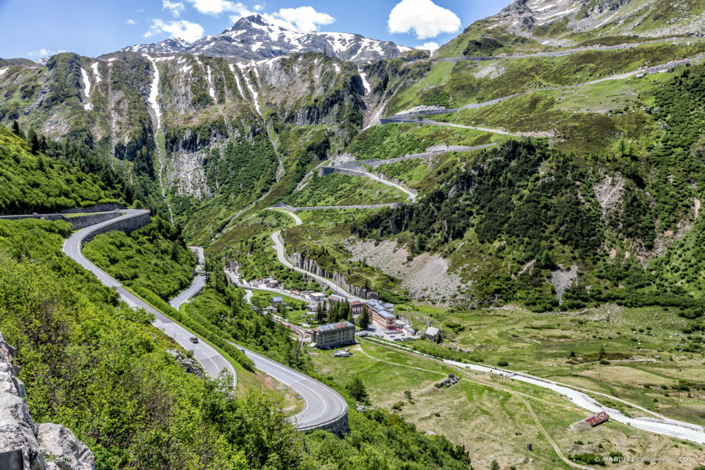 Śladami Jamesa Bonda – Furka Pass.