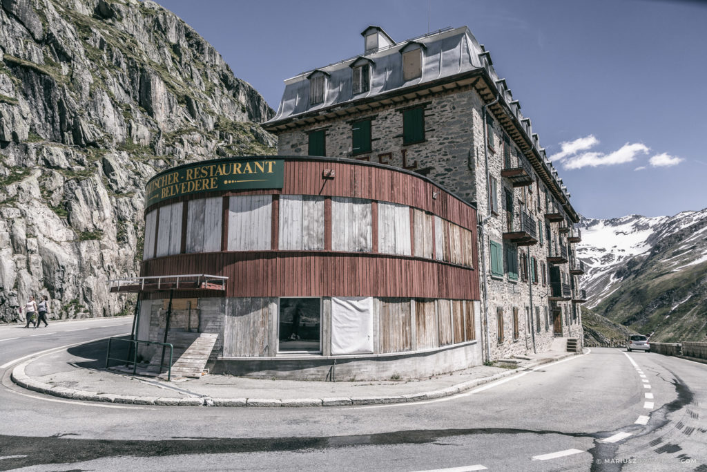 Śladami Jamesa Bonda – Furka Pass.