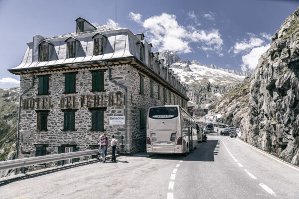 Śladami Jamesa Bonda – Furka Pass.